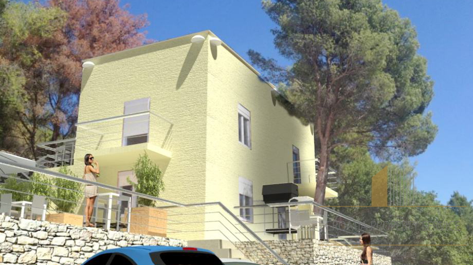 Vila v Milni na otoku Braču. Velik potencial!