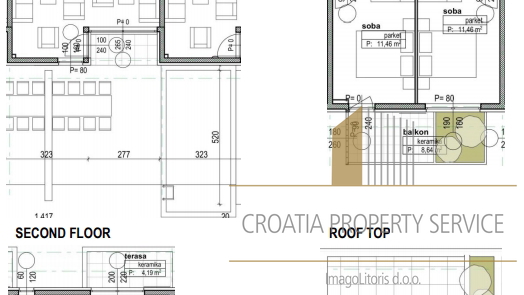 Stanovanje, 195 m2, Prodaja, Privlaka