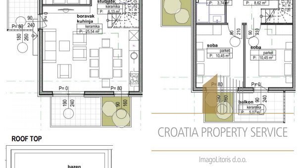 Apartment, 195 m2, For Sale, Privlaka