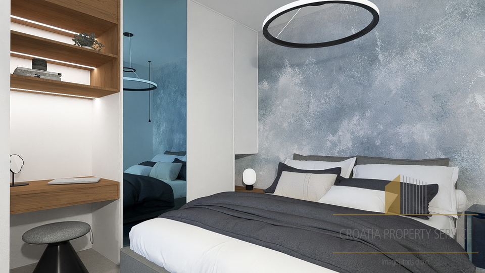 Luxury apartment with a private pool, second row to the sea – Grebaštica, Šibenik!