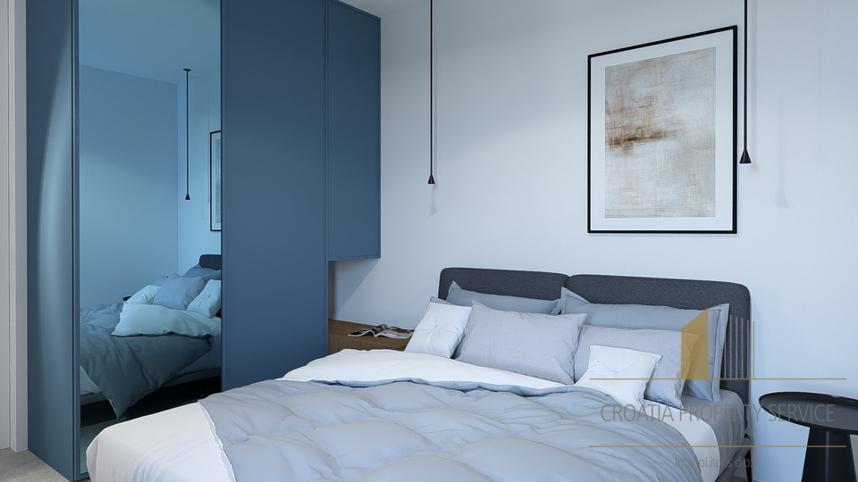 Luxury apartment with a private pool, second row to the sea – Grebaštica, Šibenik!