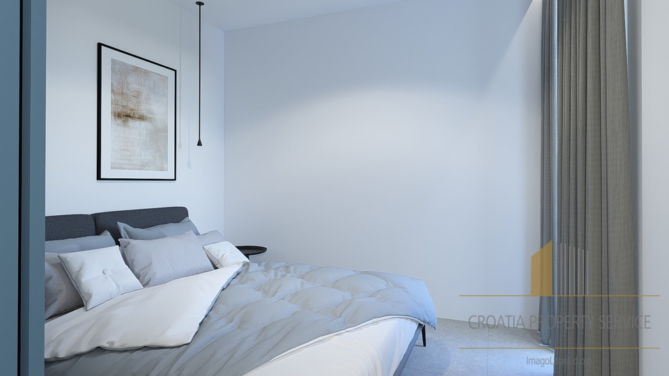Luxury apartment with a private pool, second row to the sea – Grebaštica, Šibenik!