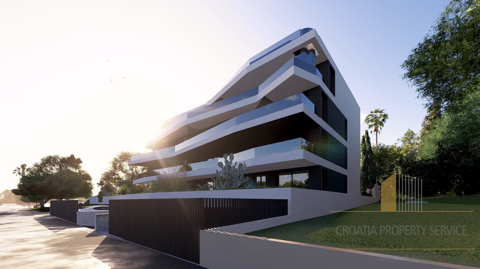 Ekskluzivni penthouse v novogradnji v Primoštenu – pogled na morje, garaža, blizu centra!