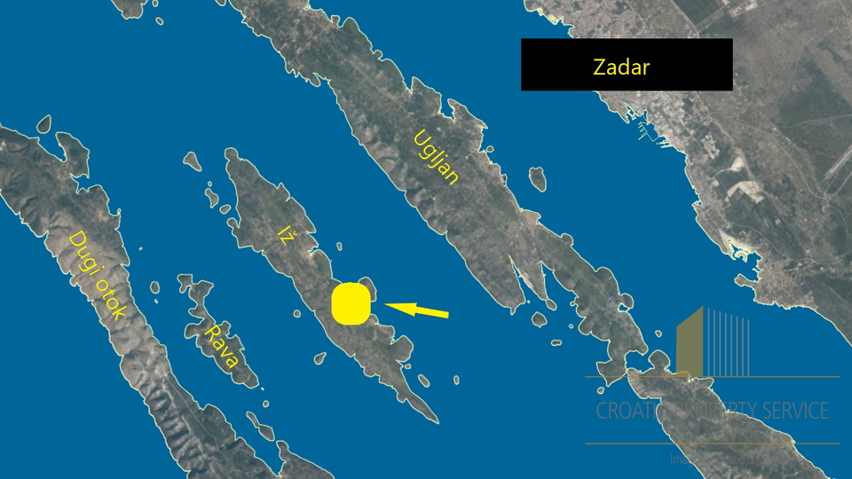 Building Land on island Iž (Zadar)