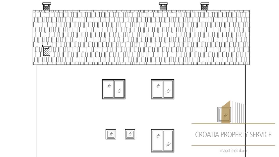 Haus, erste Reihe zum Meer auf einem Grundstück von 2300 m2 !!