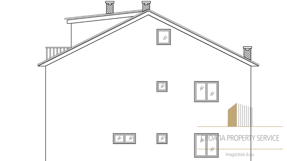 Haus, erste Reihe zum Meer auf einem Grundstück von 2300 m2 !!