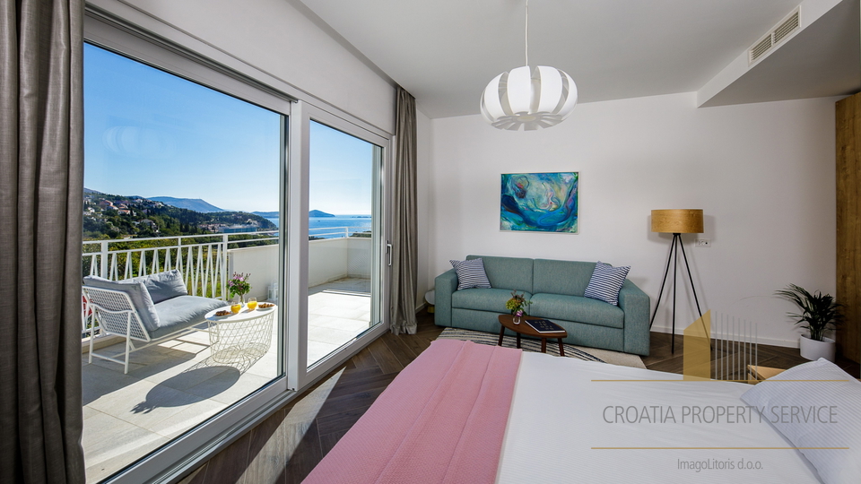 Luxuriöse 5***** Villa mit Meerblick in der Nähe von Dubrovnik!