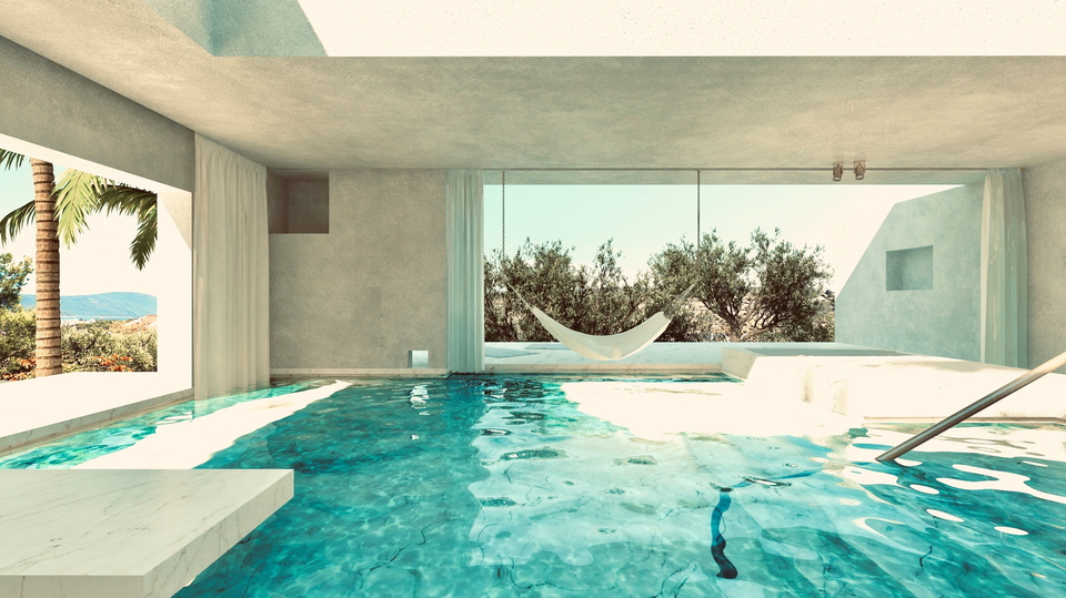 Ekskluzivno gradbeno zemlji&scaron;&ccaron;e z lokacijsko dovolilnico za 3 luksuzne vile &ndash; otok Bra&ccaron;&comma; Milna