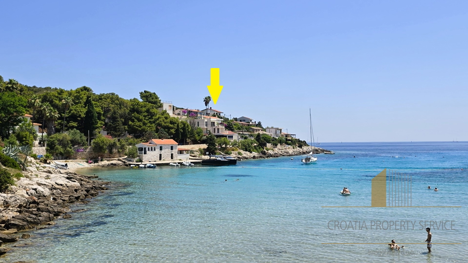 Hiša s prekrasnim pogledom na morje na izvrstni lokaciji – Milna, Vis