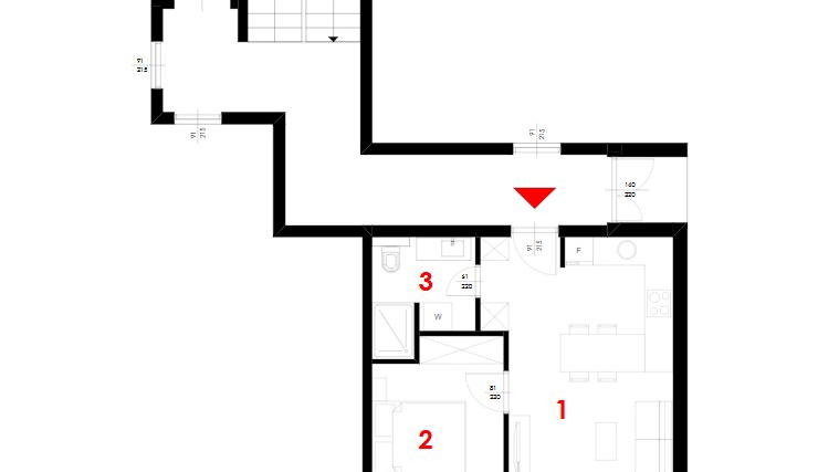 Luxury one-bedroom apartment in a new building 150 m from the sea on the Makarska Riviera&excl;