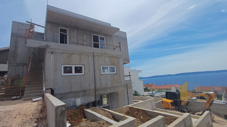 Attico di lusso con terrazza sul tetto e vista mare – Čiovo, a 250 m dal mare!