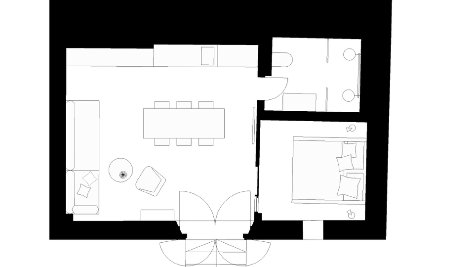 Luksuzni studio apartman s pogledom na more na otoku Bra&ccaron;u&excl;