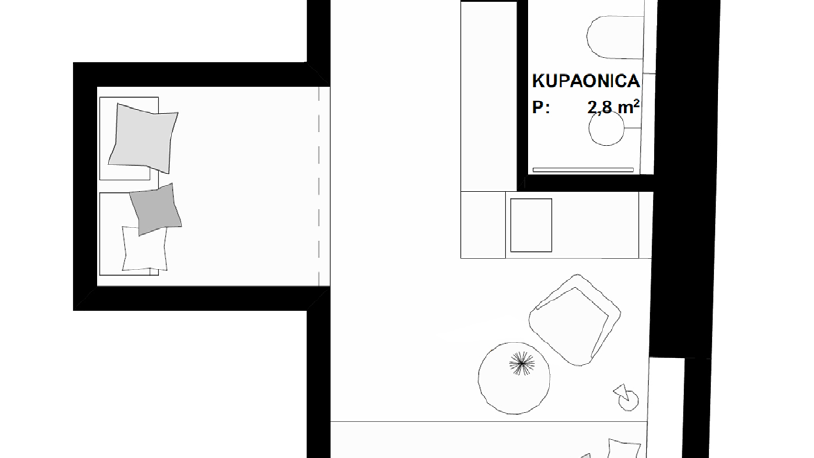 Luksuzni studio apartman s pogledom na more na otoku Bra&ccaron;u&excl;