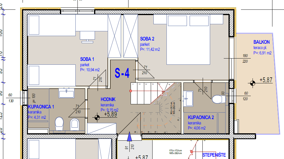 Dvosoban stan u novogradnji 250 m od mora u okolici Splita&excl;