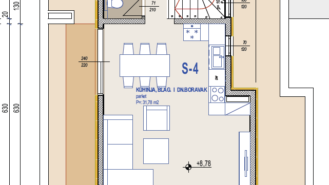 Dvosoban stan u novogradnji 250 m od mora u okolici Splita&excl;