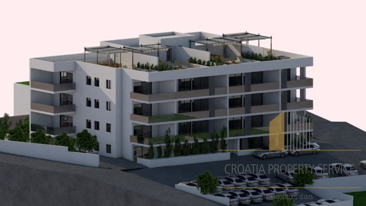 Luxurious three-bedroom apartment with a rooftop terrace and sea view on the island of Čiovo!