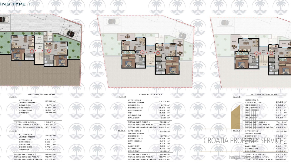 Luxuriöse Zweizimmerwohnung mit Meerblick – Jelsa, Hvar!