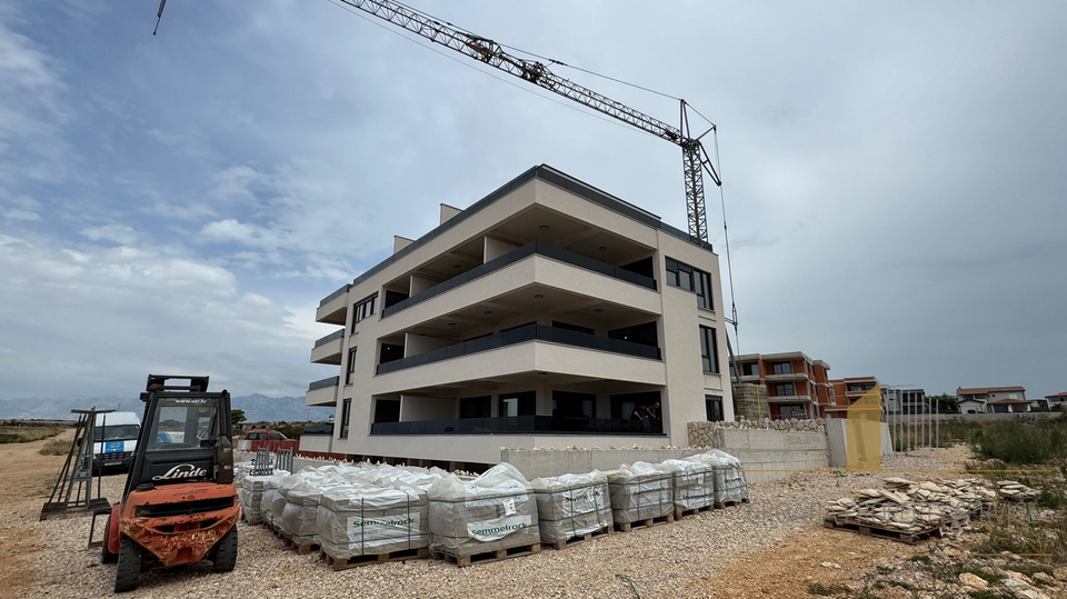 Two-story apartment with sea view in a modern new building in Povljana, Pag Island!
