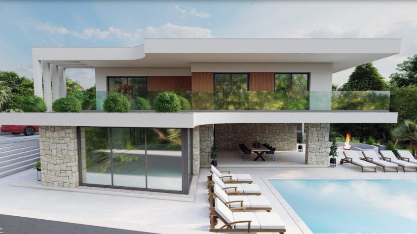 Elegante Luxusvilla nur 100 Meter vom Meer entfernt in der Umgebung von Zadar&excl;