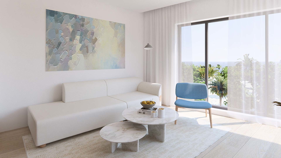 Luxuri&ouml;se Dreizimmerwohnung erste Meereslinie &ndash; exklusives Angebot in Suko&scaron;an&excl;