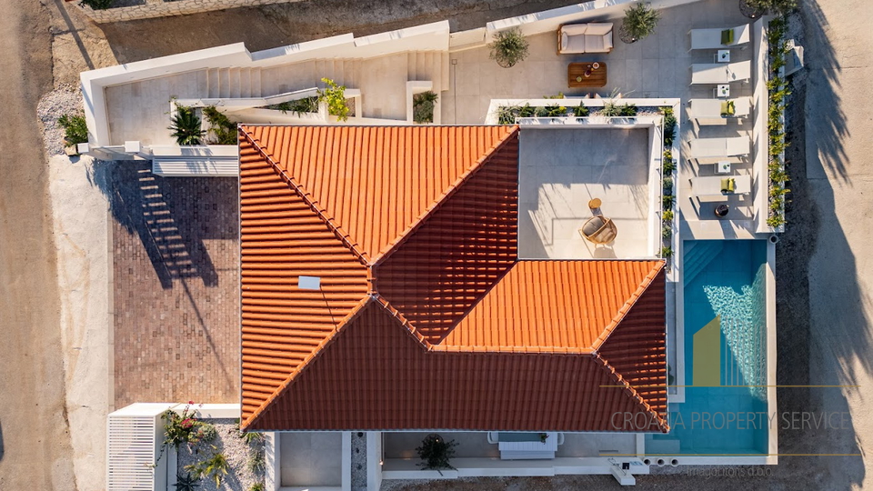 Luxury stone villa with sea view - Splitska, Brač!