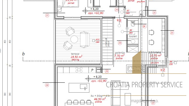 Zweistöckiges Penthouse mit Meerblick in Rogoznica!