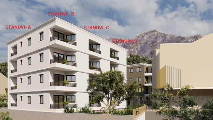 Drvenik, Makarska rivijera – Enosobna stanovanja z odprtim pogledom na morje!