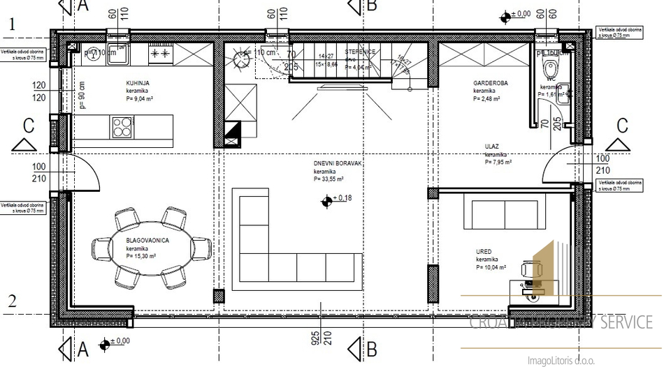 Хвар, Зараће - эксклюзивный строительный участок с разрешением на строительство роскошной виллы!