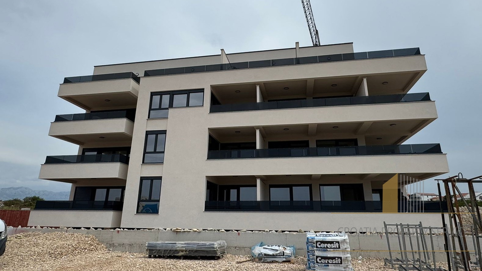 Two-story apartment with sea view in a modern new building in Povljana, Pag Island!
