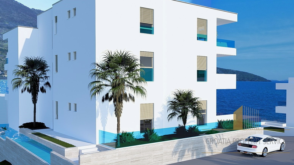 Luxury penthouse with a pool and rooftop terrace, second row to the sea – Grebaštica, Šibenik!
