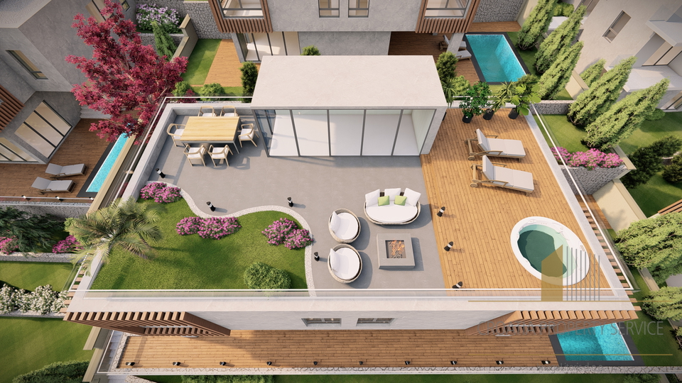 Luxuriöse Zweizimmerwohnung mit Meerblick – Jelsa, Hvar!