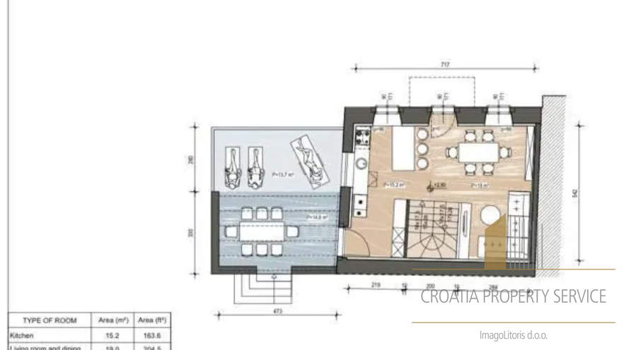 Old stone house in the first row to the sea on a large plot with a renovation project - Korčula!