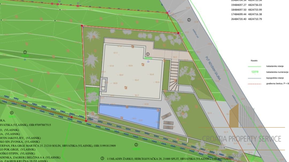 Land, 600 m2, For Sale, Kaštel Novi