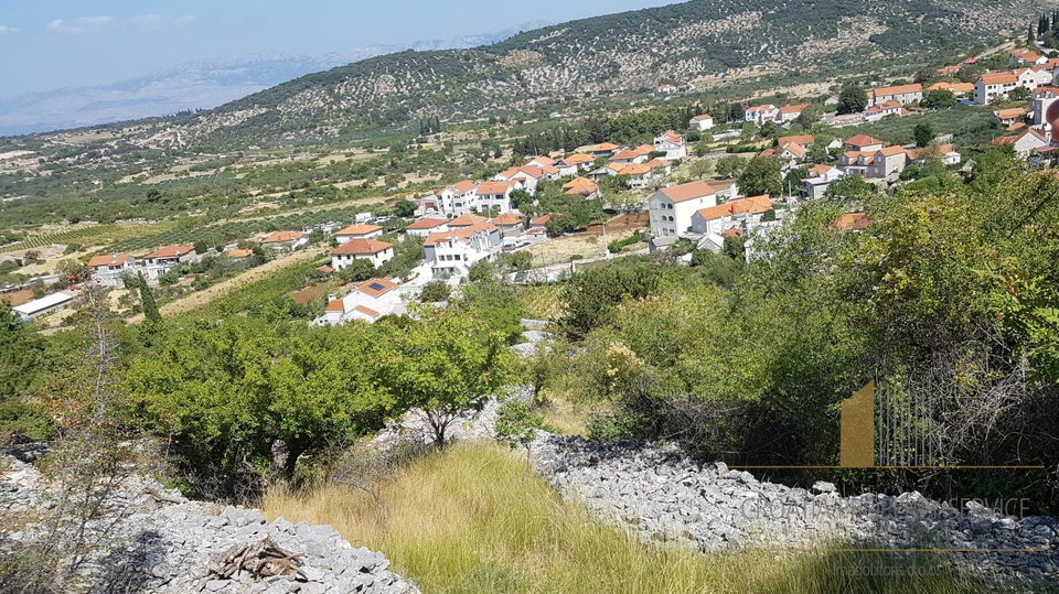 Excellent opportunity – Building land on the island of Brač, Nerežišća – 2,342 m2!
