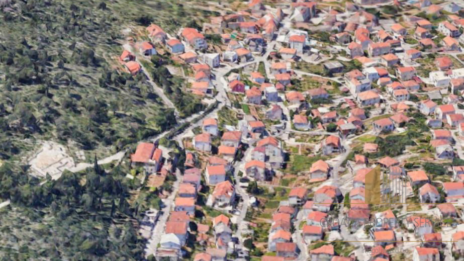 Attractive building land on Čiovo with sea and Trogir views!