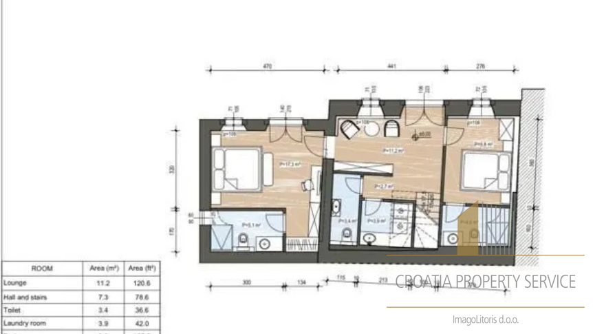 Old stone house in the first row to the sea on a large plot with a renovation project - Korčula!
