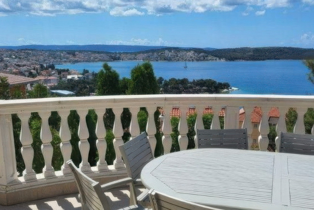Beautiful villa with pool and open sea view - Čiovo, Trogir!