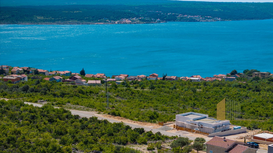 Building land with a sea view and a conceptual project for a villa – Maslenica, Zadar!