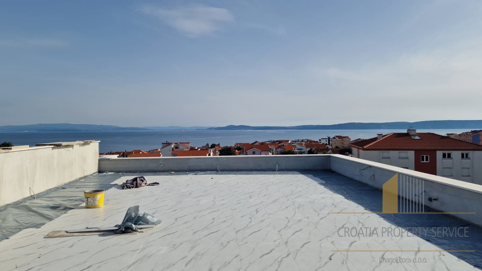 Luxury penthouse with terrace and sea view on the island of Čiovo!