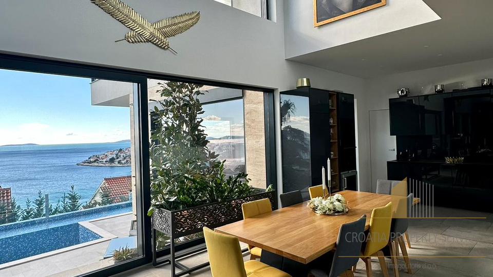 Luxuriöse Kaskadenvilla mit Panoramablick auf das Meer – Insel Čiovo!