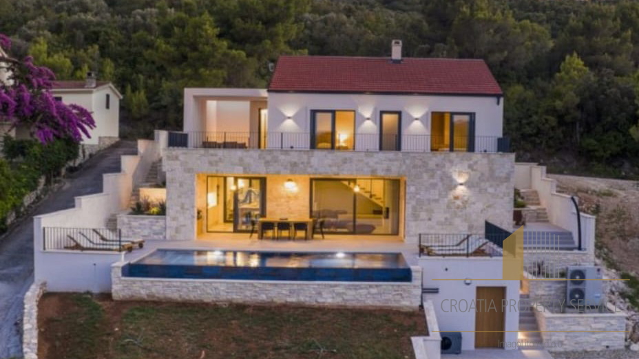 Modern Mediterranean luxury oasis 100 m from the sea - island Iž, Zadar archipelago!