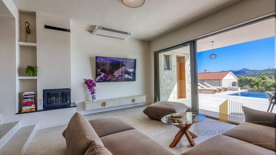 Modern Mediterranean luxury oasis 100 m from the sea - island Iž, Zadar archipelago!