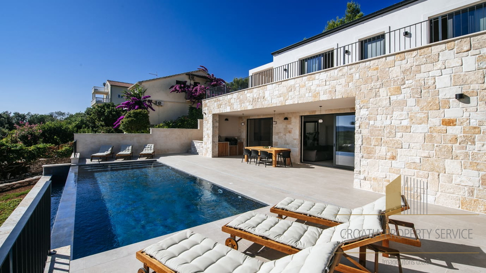 Modern Mediterranean luxury oasis 100 m from the sea - island Iž, Zadar archipelago!