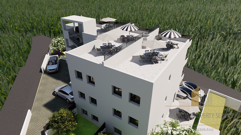 Moderan penthouse u novogradnji na otoku Čiovu – pogled na more i blizina plaže!