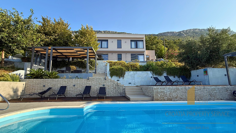 Bellissima villa di lusso con vista panoramica sul mare e su Spalato - Kaštel Stari!