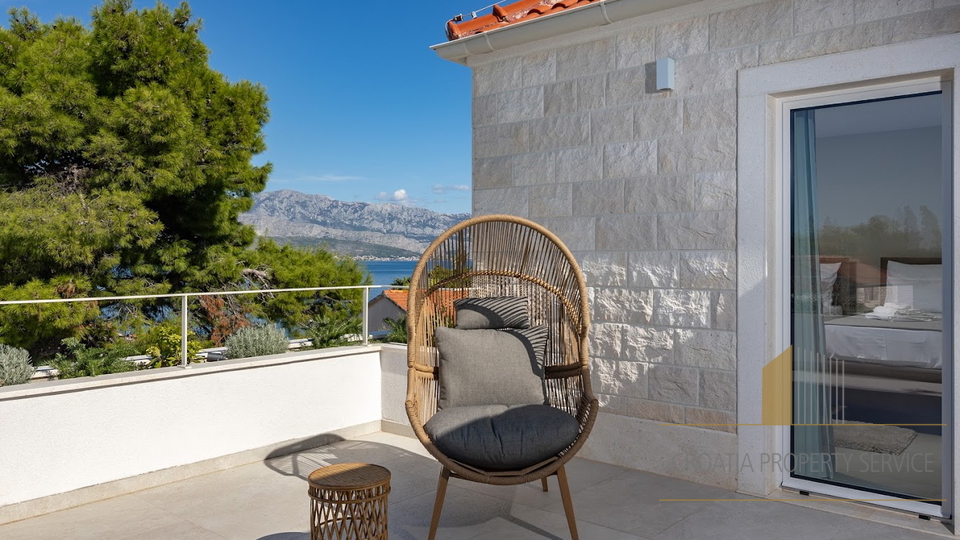 Luxury stone villa with sea view - Splitska, Brač!