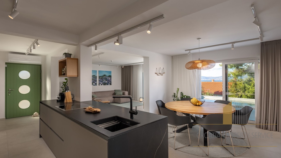 Luxury stone villa with sea view - Splitska, Brač!