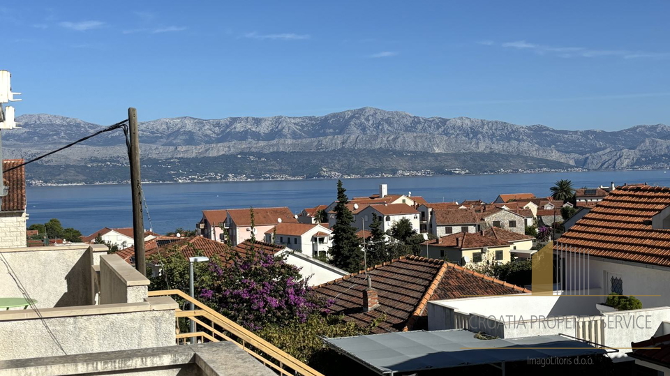 Charming two-story house with sea view – Supetar, Brač island!