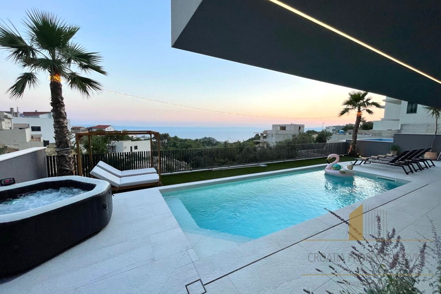 Modern luxury villa with panoramic sea view – Makarska!