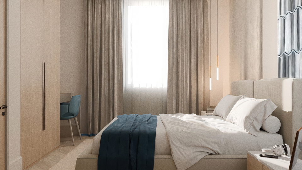 Penthouse s stre&scaron;no teraso in pogledom na morje v ekskluzivnem apartmajskem naselju na &Ccaron;iovu&excl;